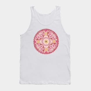 Pink Healing Mandala Tank Top